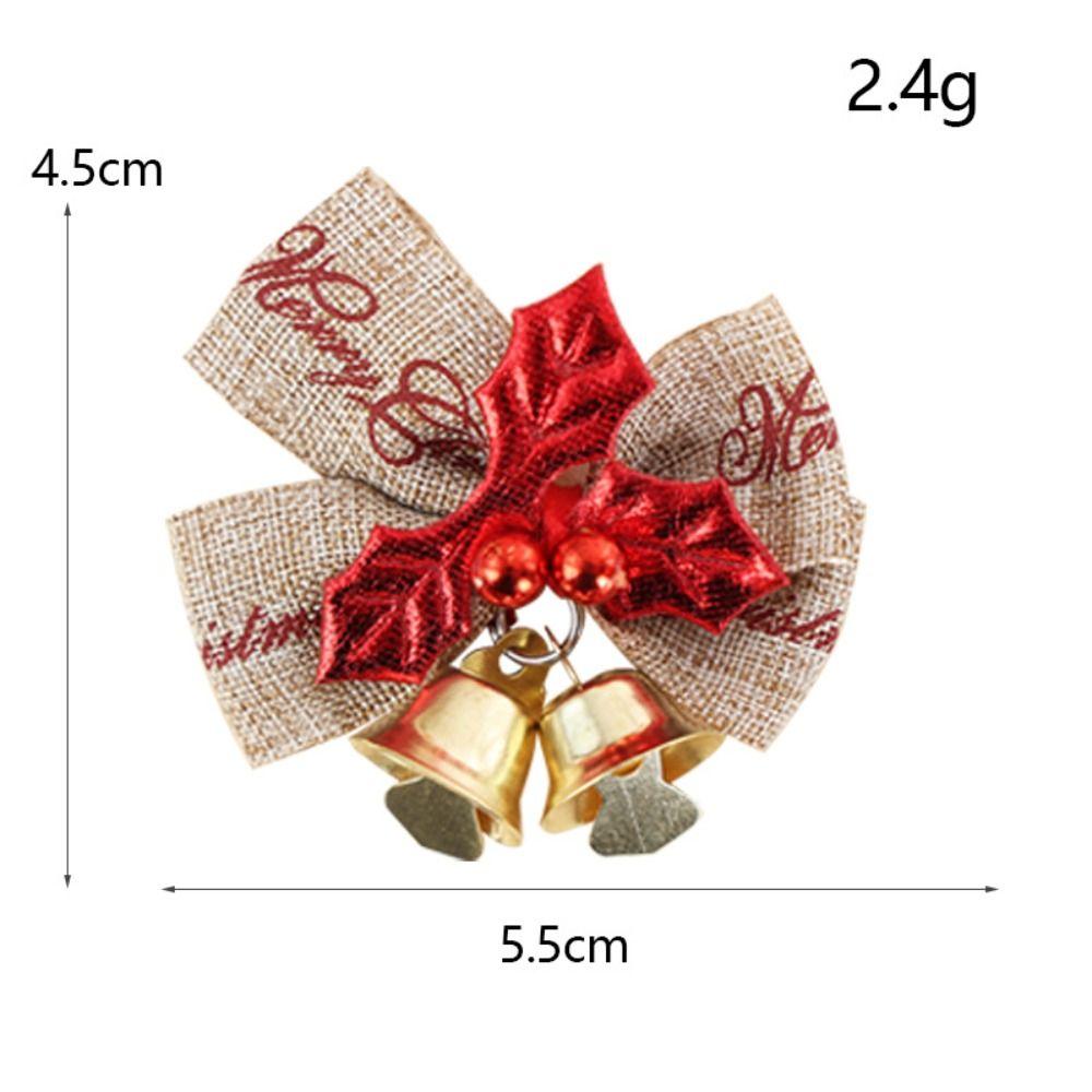 Hanging Decor Bowknot Ornament Present Bow Christmas Tree Christma Gift Box  Garden