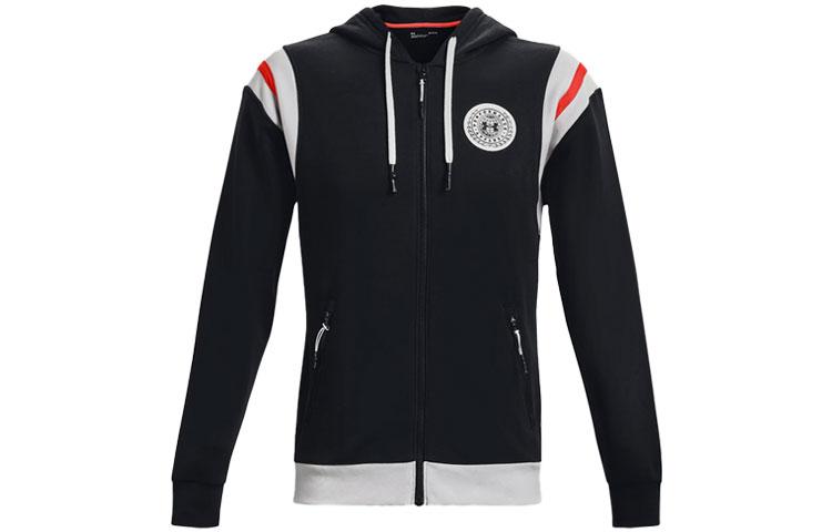 Under Armour Rival Jackets Men s Black Hooded Moderate Other 1366303-001 L