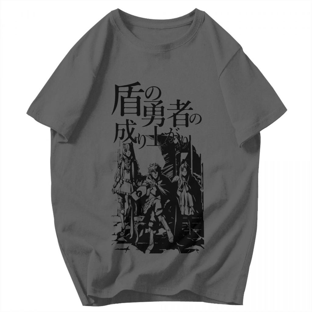 Men T Shirt The Rising Of The Shield Hero Anime 2023 Gifts Y2K Graphic Oneck Unisex Tops T Shirts