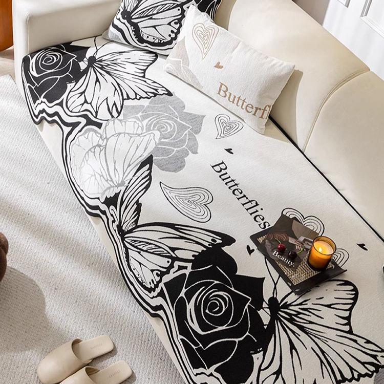 1pc Anti-Slip & Cat Scratch Resistant Irregular Shaped Sofa Cushion Sofa Seat Cushion, Suitable for All Seasons, Does Not Include Backrest, Armrests