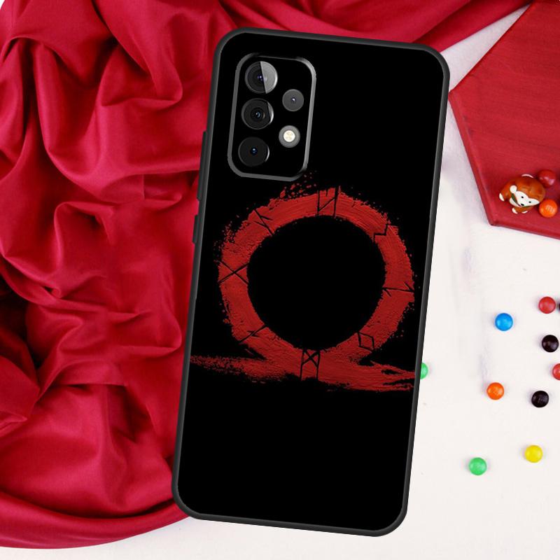 God of War Game Case For Samsung Galaxy A54 A34 A14 A53 A52 A51 A71 A13 A23 A33 A73 A12 A22 A32 Cover Funda