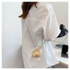 2025 New Summer Lipstick Bags for Women Fashion Pearl Mini Purse Crossbody Bag High Quality Gold Shell Bag Designer Shoulder Bag