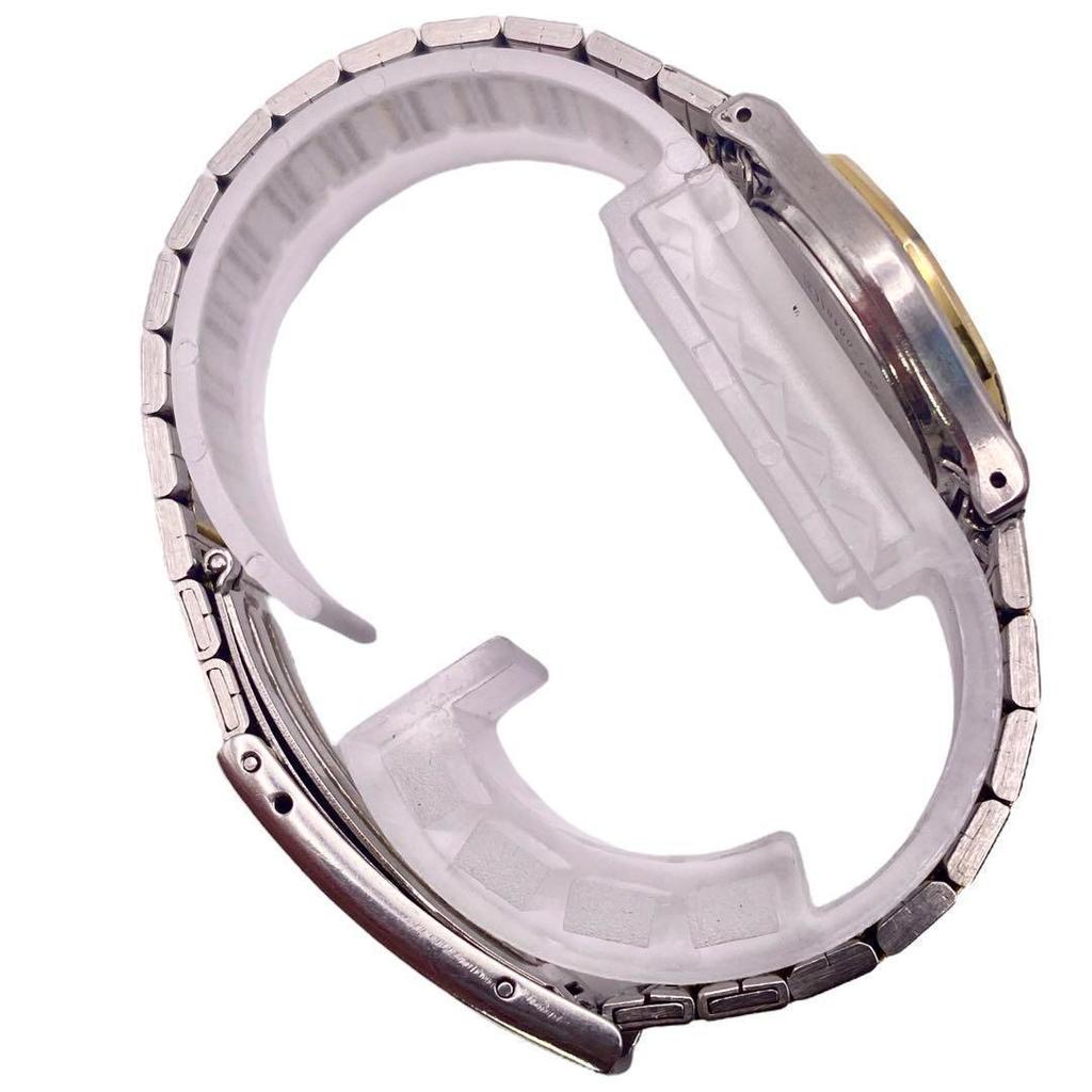 [USED] SEIKO Roman Round Silver and Gold Women's Watch 1200