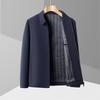 Firstview Men's Casual Zip-Up Lapel Jacket