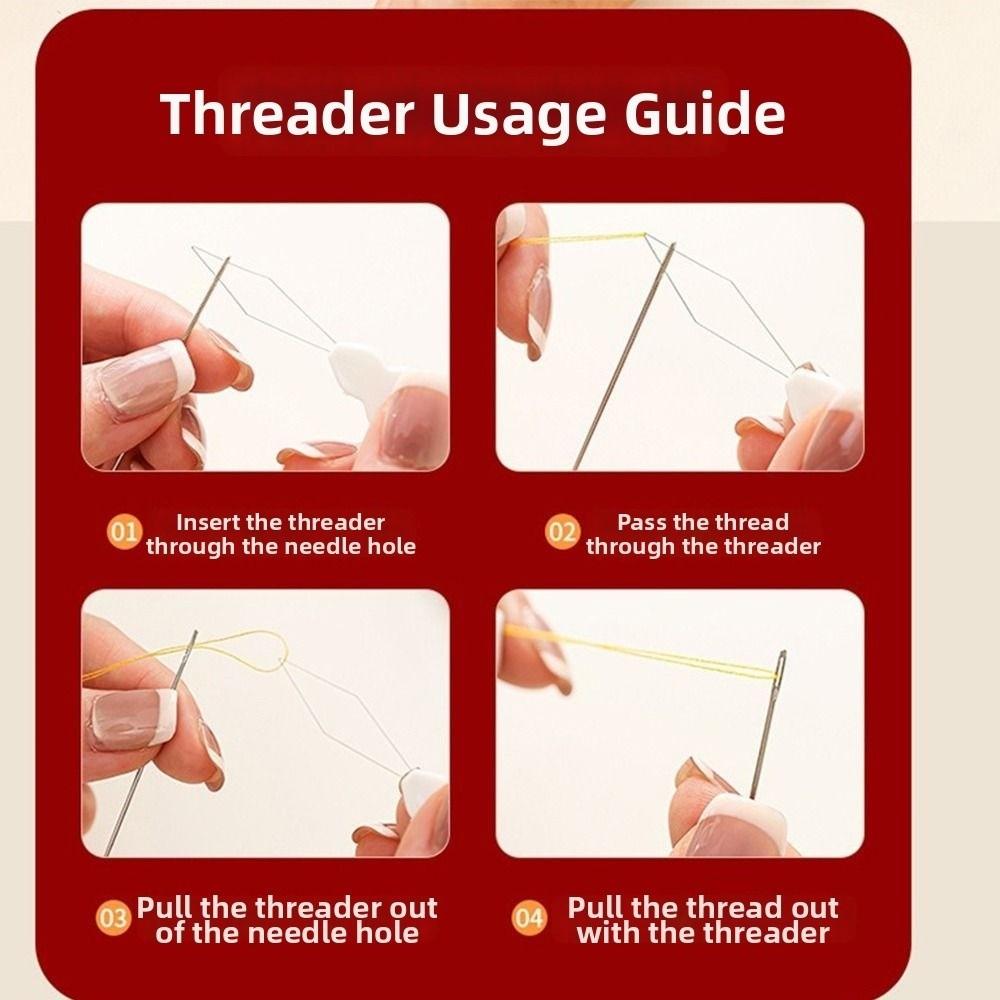 Magnetic DIY Sewing Box Set Portable Hand Sewing Tool Kit Needle And Thread Kit DIY Crafting