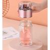 Glass Water Bottle with Tea Separator, Tea Cup, Tea Strainer, Stainless Steel, Double-Walled Glass, Tea and Water Separator, Tea Bottle, Tea Infuser,