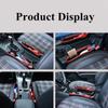 PU Leather Car Seat Gap Storage Bag Pocket Pouch Car Seat Gap Filler Car Seat Slit Gap Storage