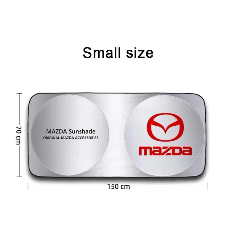 2025 Tenda Parasole Calda per Parabrezza Auto Telo Protezione Solare per Mazda 3 CX5 MX3 MX5 RX8 RX7 MX3 MX5 CX9 CX7 Atenza Axela Protege