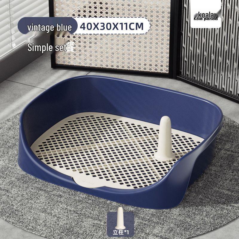 Stainless Steel Dog Litter Box: Anti-Step Design, Leak-Proof, Complete Set for Small Breeds