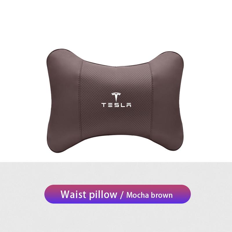 Car Seat Head Support Cushion Lumbar Pillow Accessories For Tesla Model 3 Y S X Cybertruck Juguete Roadster Coil Bonina