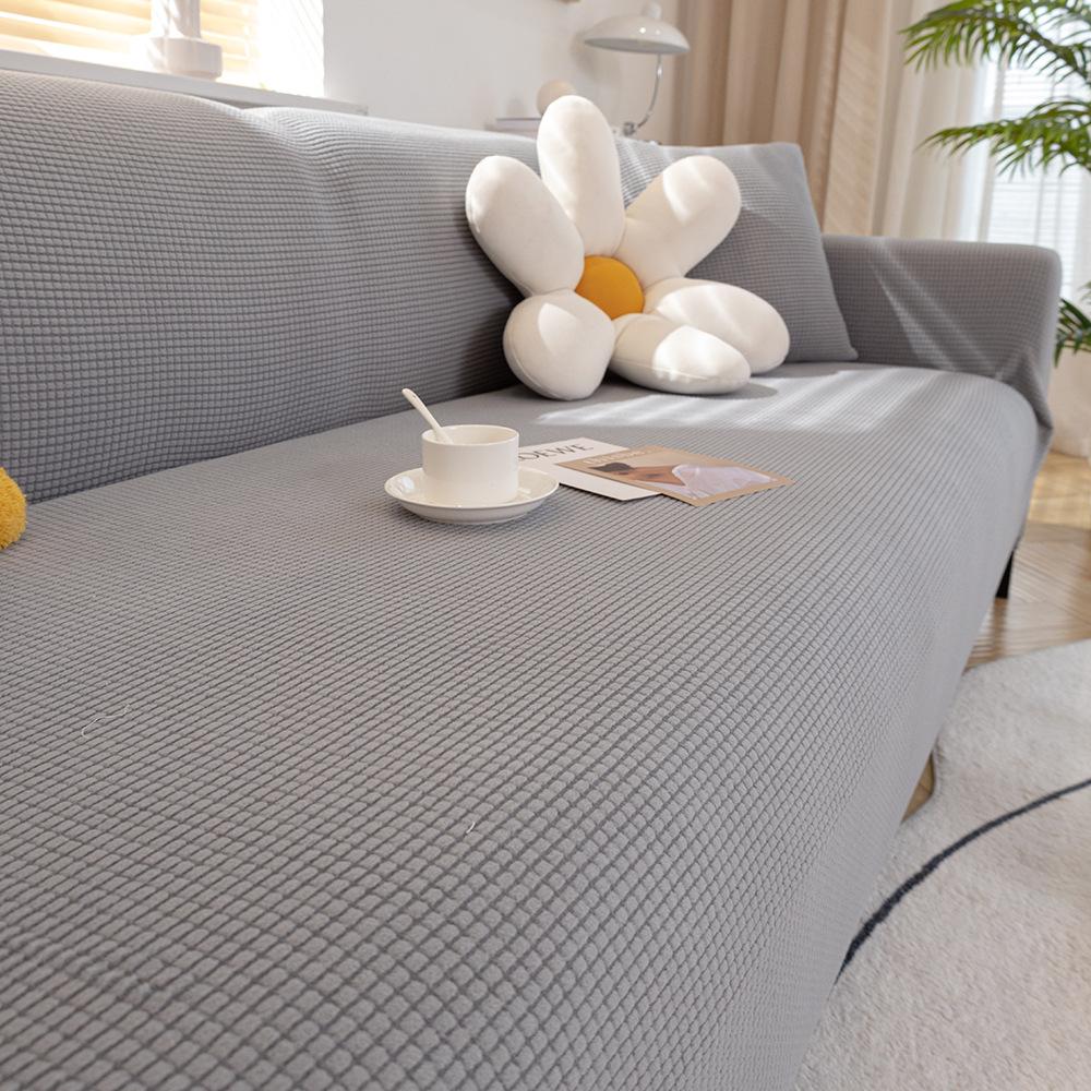 New All Season Elastic Cover with Corn Down Sofa Cover for Lazy People  Anti Cat Scratch