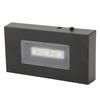 LED Light Stand Base USB Powered Multi Mode Assorted Colors Black ABS Rectangular Light Display Base for Glass Box