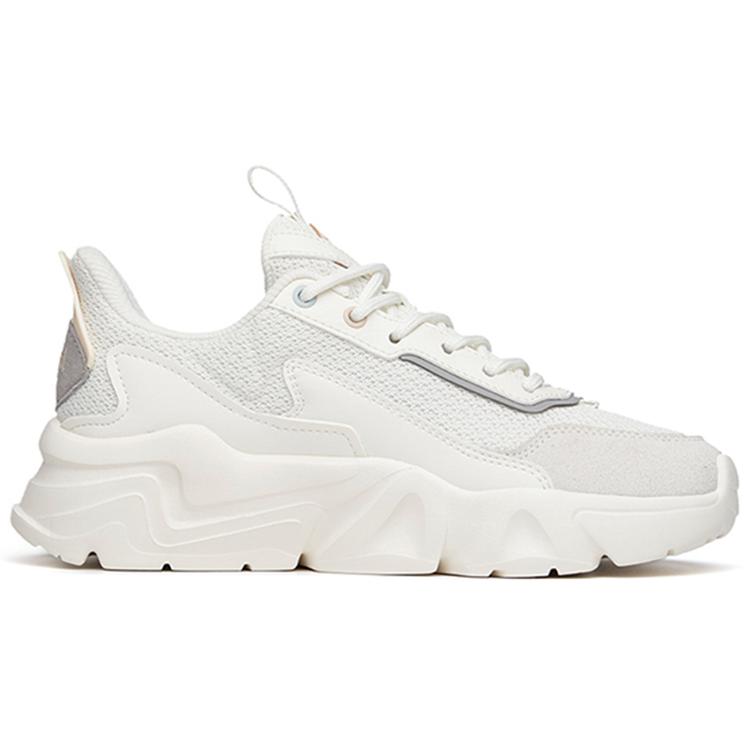 Anta Life Collection Comfortable Low top Sports Casual Shoes Women's White Green Brown 922218823-1