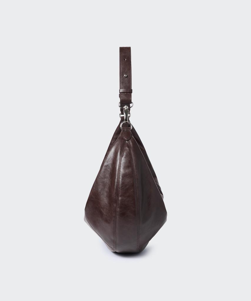 Musinsa Standard Woman Women'S Crescent Hobo Bag [Dark Brown]