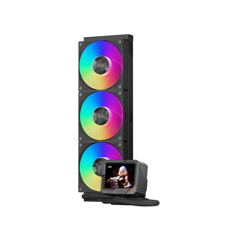 PCCOOLER GT360 ARGB Display 360mm AIO Liquid CPU Cooler