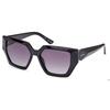 Lunettes de soleil - Guess - GU7896 - Noir brillant - Verres gris - Oversize