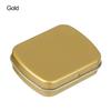 1 STUKS Metalen Rechthoekige Opbergdoos Container met Deksel Kleine Blikken Doosjes Lege Containers Zilveren Opbergdoos Koffer Organizer