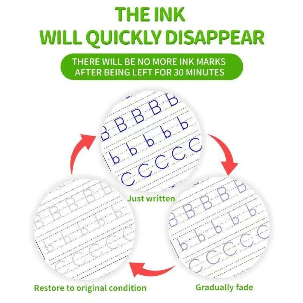 Portable English Letter Calligraphy Book Baby Enlightenment Writing Books