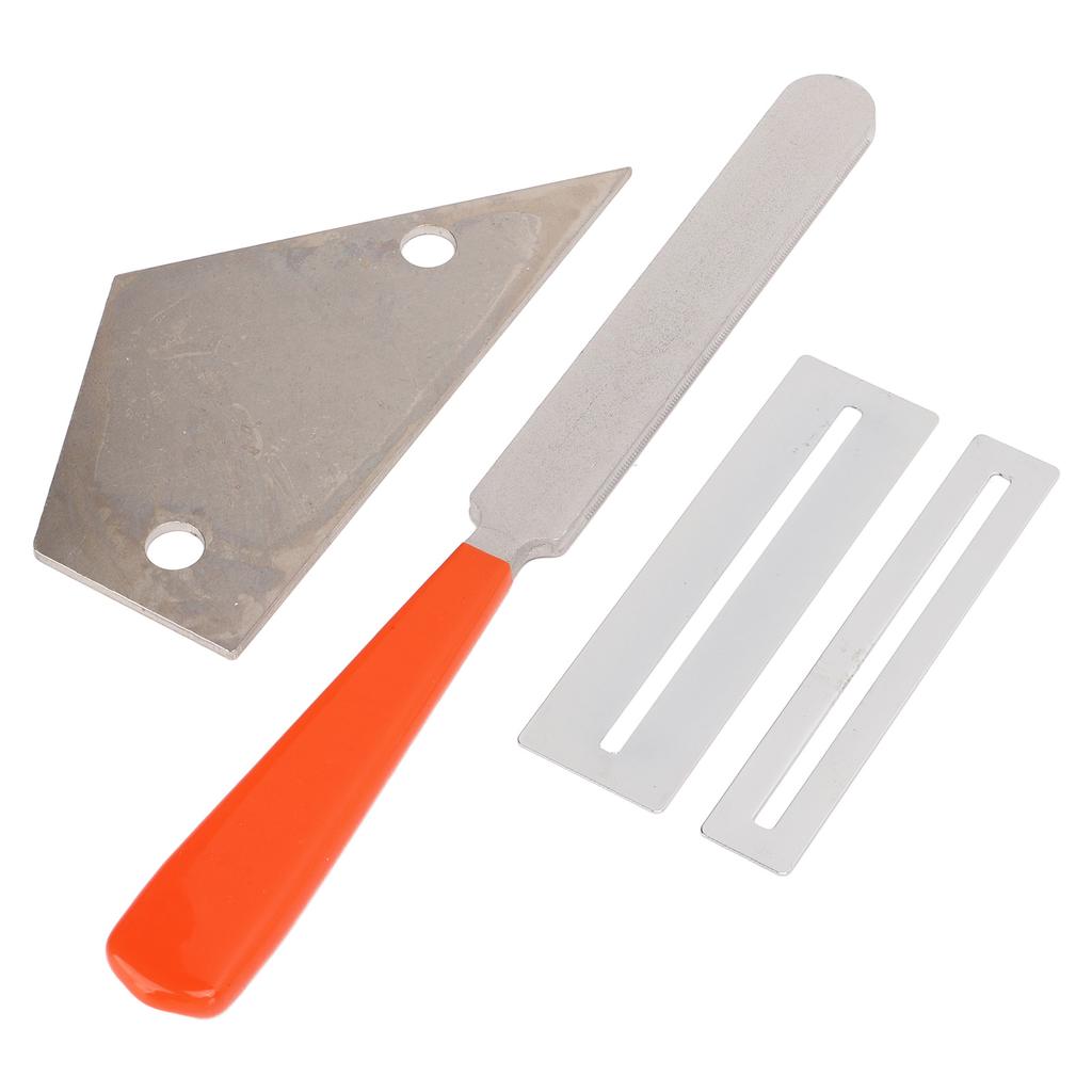 Guitar Repairing Tool Set with Storage Bag File Guitar String Action Gauge Fingerboard Guard Protector