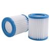 BHBL 2 Stück Poolfilterkartuschen Typ H Ersatz-Poolfilter für Poolfilterpumpe Reiniger