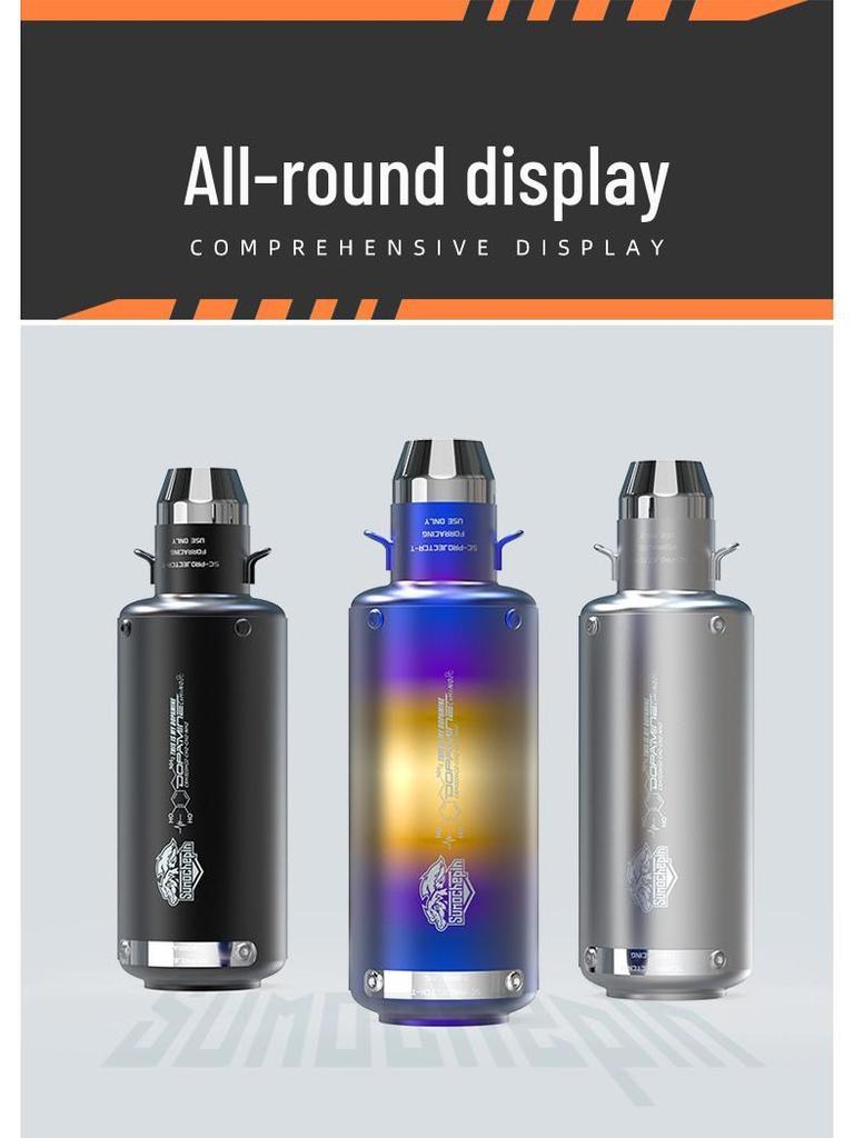 Universal Motorcycle Exhaust for Yamaha, Kawasaki, Honda, CFMOTO 450: SC Street-blasting Full System for Racing