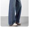 2025 Women's High-Waisted Straight-Leg Jeans: Slimming Loose Fit for Spring & Autumn
