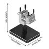 Table Vice Clamp 2-in-1 Portable Vise Non-Slip Precision Portable Press Heavy-Duty Quick-Release For Jewelry-Making Woodworking