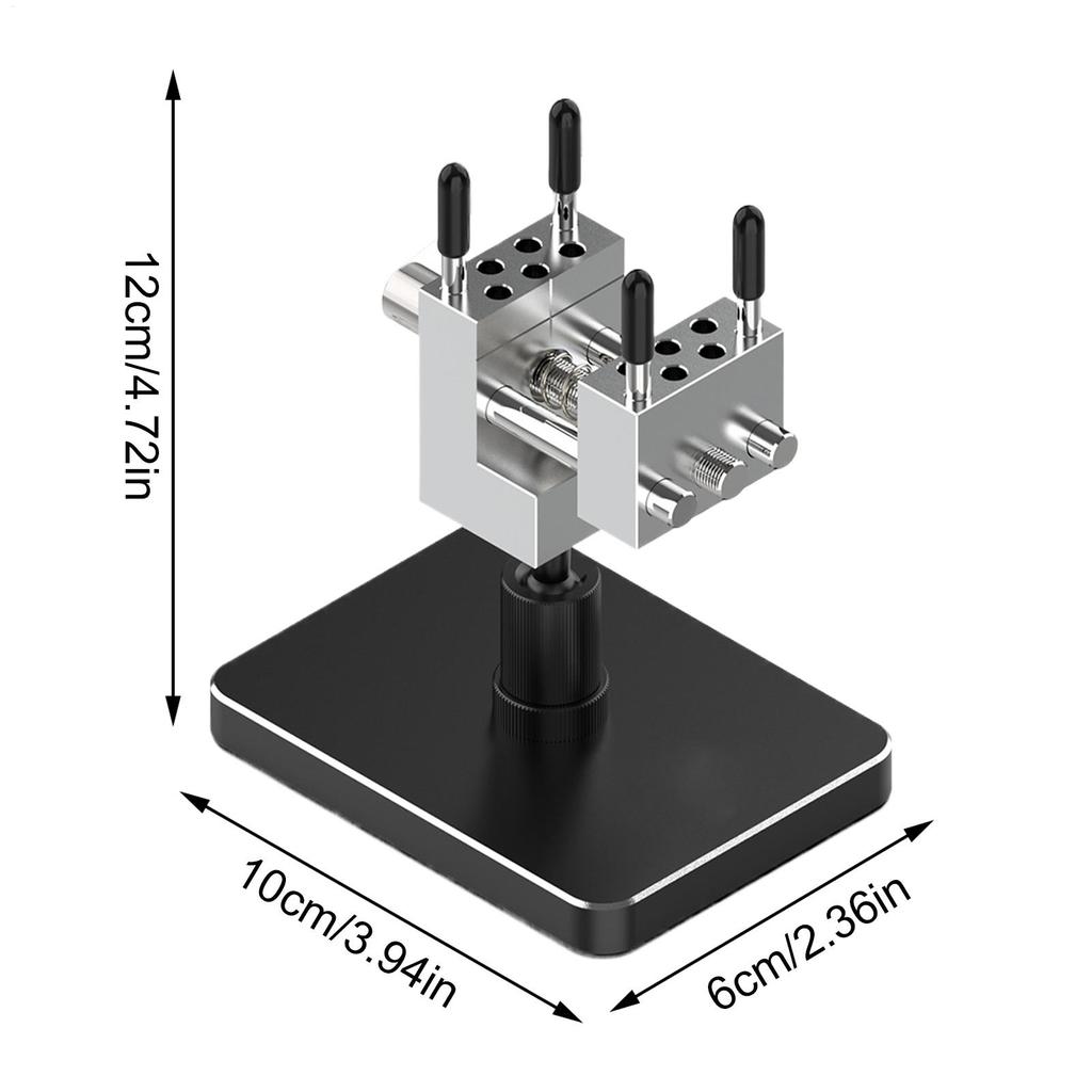 Table Vice Clamp 2-in-1 Portable Vise Non-Slip Precision Portable Press Heavy-Duty Quick-Release For Jewelry-Making Woodworking