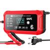 Chargeur de Batterie de Voiture 6A 12V Dispositif de Charge de Batterie de Voiture et de Moto Batterie Plomb-acide Réparation Intelligente Écran LCD