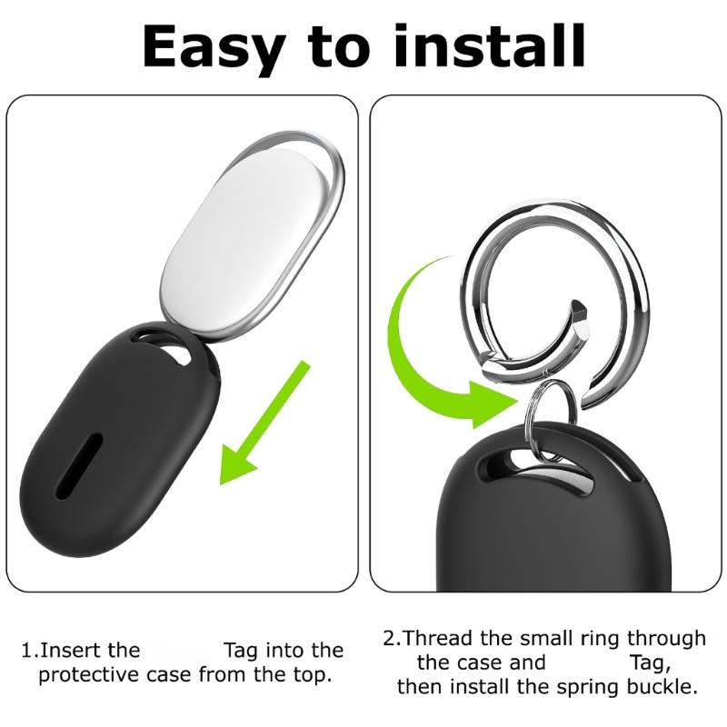 Waterproof Locator Holder Case Sleeve Antislip Grip Design For Tracking Device Outdoor Enthusiasts And Frequent Traveler