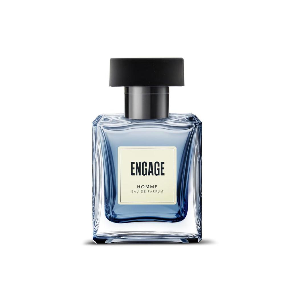 Engage Homme Eau De Parfum For Men 50ml Woody Fresh Scent Premium Long Lasting Perfume Skin Friendly Gift Fragrance For Daily And Special Occasions
