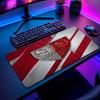 VfB Stuttgart Fußballmuster Mauspads Nicht?Rutschfestes Gummi-Basis Gaming-Mauspad Für Schreibtisch Büro Zuhause