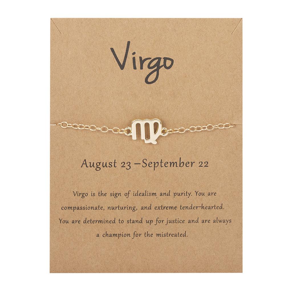 Unisex Zodiac Symbol Chain Jewelry With Alloy Material For Travel Souvenir And Personal Gift