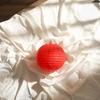 Red Xi Lantern Wedding Decoration Set with Bride Photo Props and Chandelier