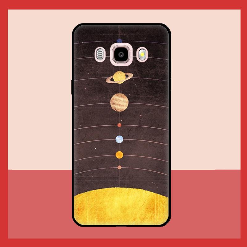 Sky Space planet Moon stars Cover For Samsung Galaxy J4 J6 Plus J8 A6 A8 A7 A9 2018 J1 A3 A5 2016 J7 J5 J3 2017 Case