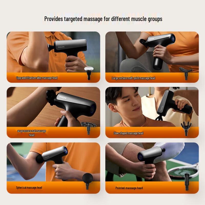 Philips Mini Fascia Massage Gun CN plug (adapter included)