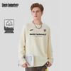 Mark Fairwhale Men's Pure Cotton Long-Sleeve Round Neck T-Shirt