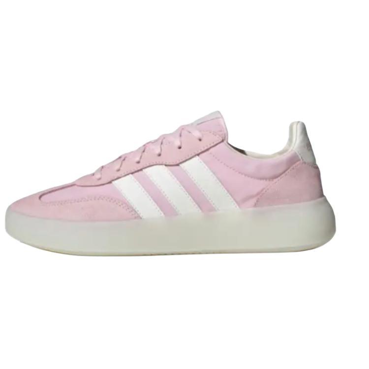 Adidas Bareda Decode Fabric Leather Trendy Durable Low-Top Skate Shoes Unisex Sneakers Pink JQ6673