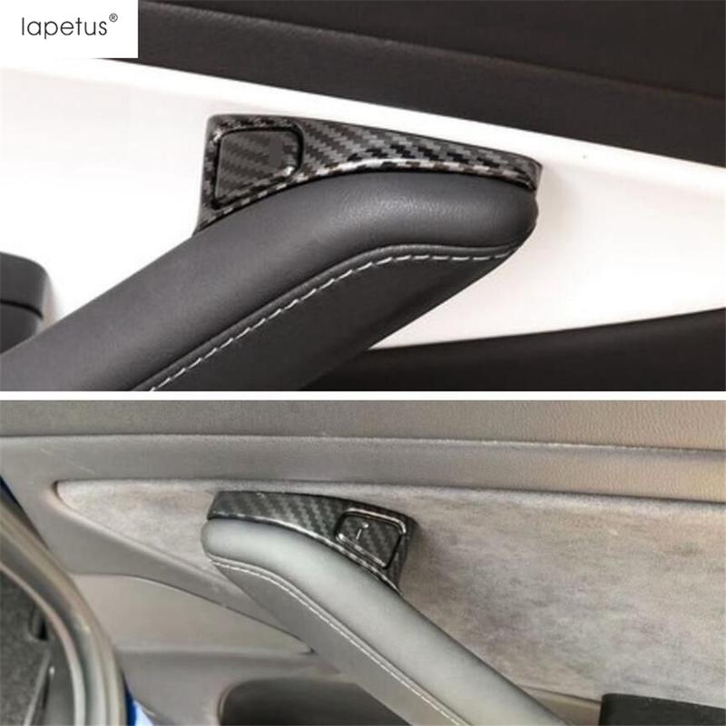 Lenkrad Air Read Licht Türschloss Sitzverstellpanel Abdeckung Zierleiste Innenraumzubehör Für Tesla Model 3 Model Y - 2024