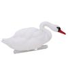 Swan Decoy Pond Decoration Plastic Lifelike Simulation Goose Floating Decoy Ornament for Pool Lake Garden Patio