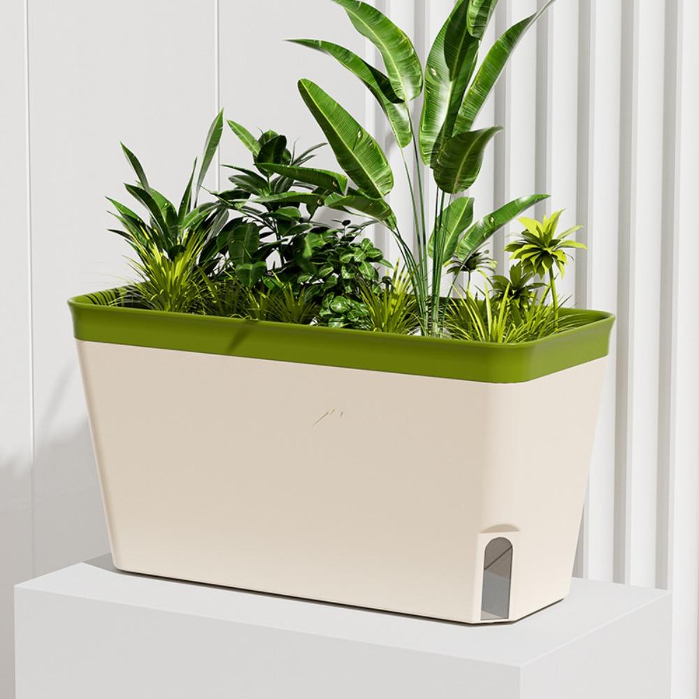 Decorative Herb Planter Box Modern Indoor Planter New Indoor Herb Garden Pots  Vegetables
