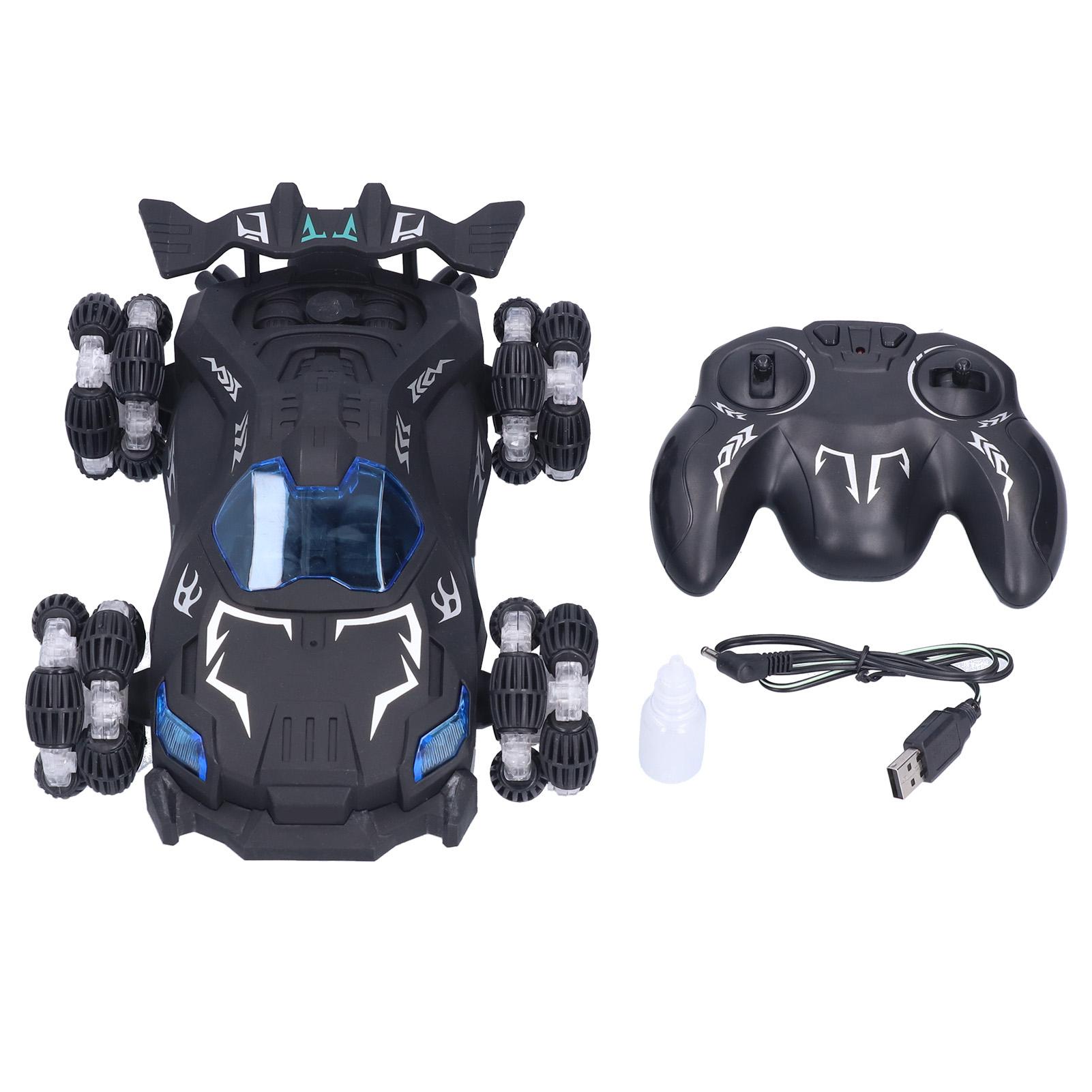 

Машинка с дистанционным управлением 360 градусов Легкий дрифт 1:12 крутых фар прочная ударопрочная радиоуправляемая машинка для чёрный