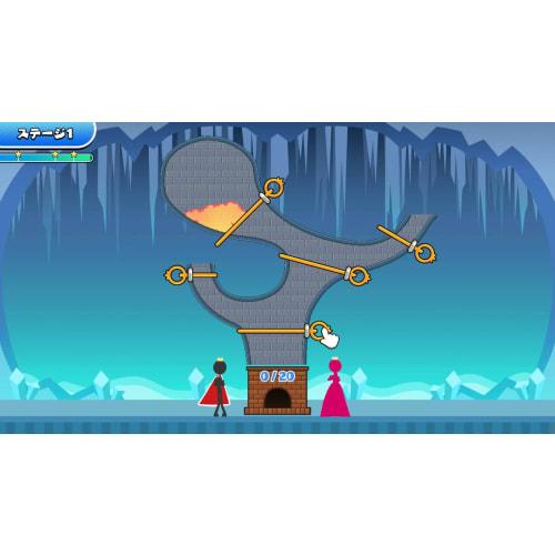 I tried making stick figures of "those games" that I saw somewhere, but will you be able to clear them? 1+2 -Switch