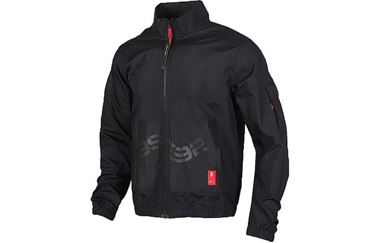 Nike Jackets Men s Black Stand Collar Moderate Other BV9296-010 S