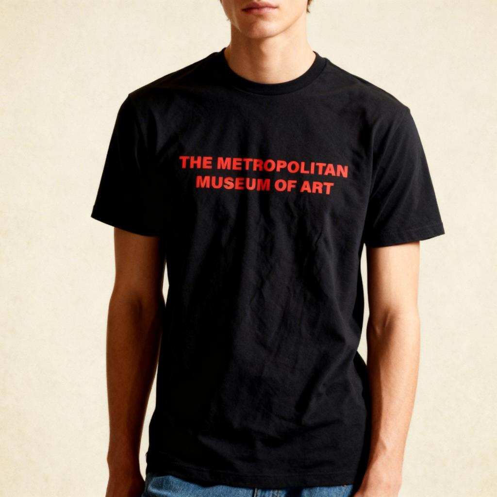 DAS METROPOLITAN MUSEUM OF ART GRAFISCHES LOGO T-SHIRT Unisex T-Shirt
