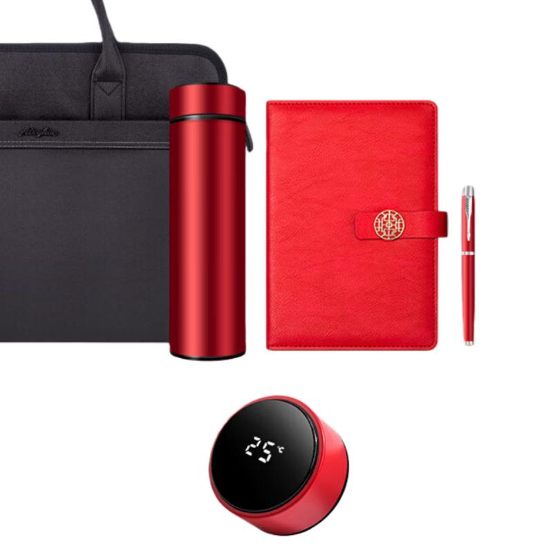 Business Gift Set with Smart Mug, Notebook & Pen