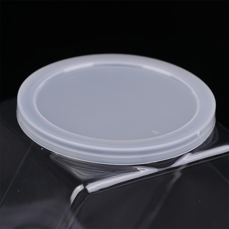 Barattolo Esagonale Trasparente Portatile per Caramelle Biscotti Contenitori in Plastica Confezionamento Sigillati con Coperchio Contenitore per Conservazione Alimentare Articoli per la Cucina