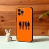 A C-Clockwork O-Orange Phone Case For iPhone17,16,15,14,13,12Plus,Pro Max,XS,5G Soft Silicone Black Cover