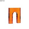 Colorful Geometric Crystal Arch Ornaments Transparent Geometric Square Crystal Statue Desk Decoration Glass Crafts Sculpture