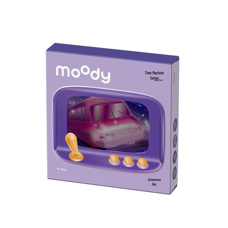 Moody Daily Disposable Colored Contact Lenses (10 Count) 0